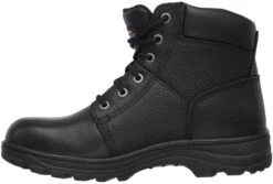 Skechers Workshire Safety Boot - Black -Auto Parts Store 643150f