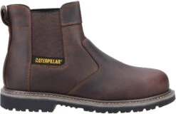 CATerpillar Caterpilar Powerplant Dealer Boot - Brown -Auto Parts Store 645470c