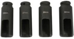 Laser Diesel Injector Nozzle Sockets 1/2"D 4pc -Auto Parts Store 654894a