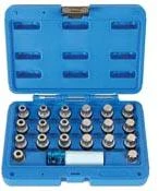 Laser Locking Wheel Nut Key Set - BMW 21Pc 3 Laser Locking Wheel Nut Key Set - BMW 21Pc