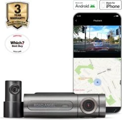 Road Angel Halo Pro 2K+ HD Award-winning Front & Rear Dash Cam -Auto Parts Store 657174a