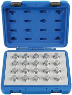 Laser Locking Wheel Nut Key Set 20pc - For Vauxhall, Opel