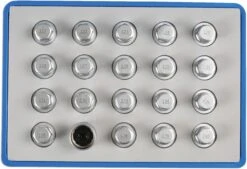 Laser Locking Wheel Nut Key Set 20pc - For Vauxhall, Opel -Auto Parts Store 669166c