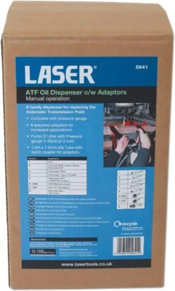 Laser ATF Oil Dispenser With Adaptors -Auto Parts Store 671894c