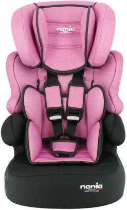 Beline SP Luxe Group 1/2/3 Denim Rose High Back Booster