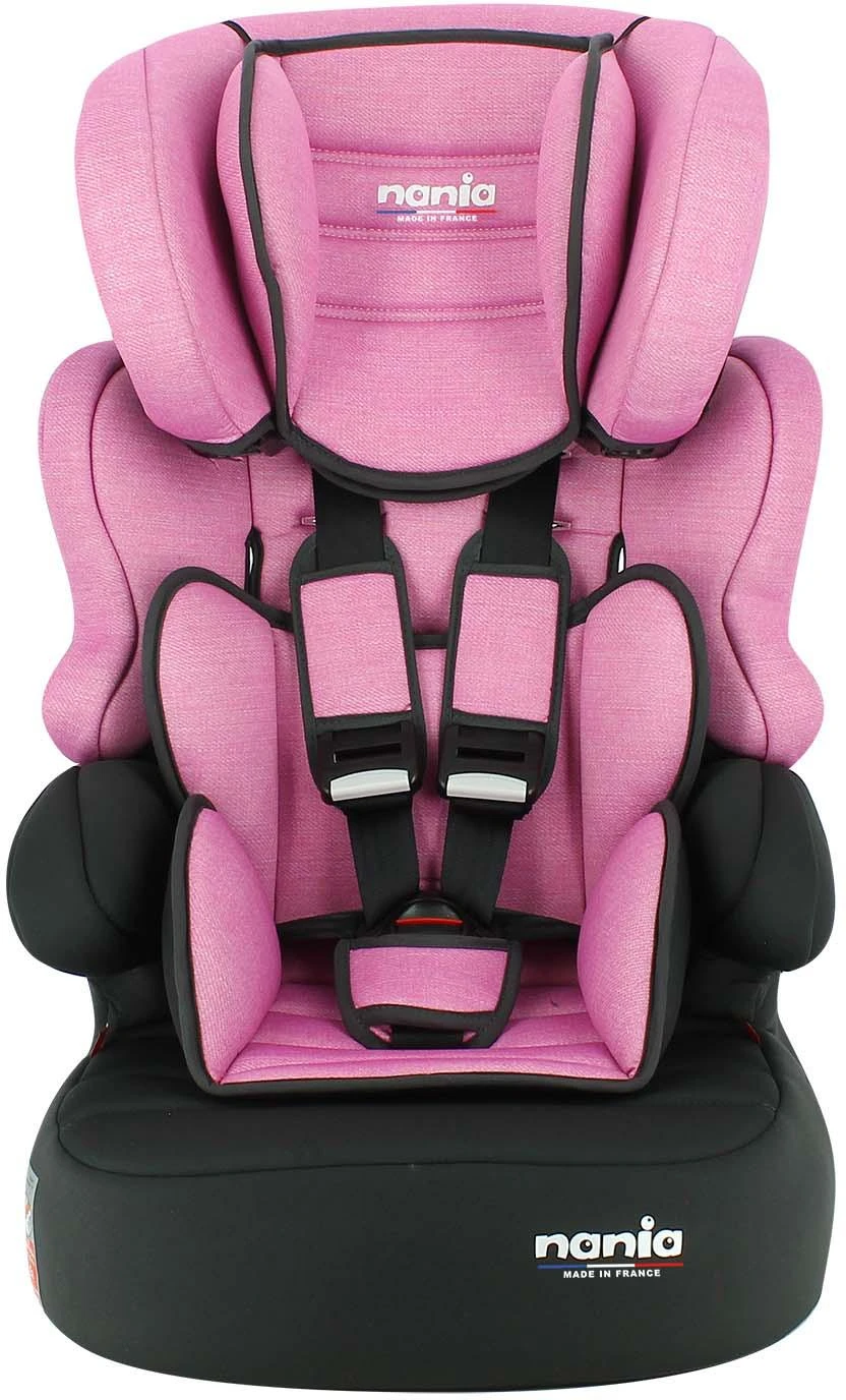 Beline SP Luxe Group 1/2/3 Denim Rose High Back Booster 3 Beline SP Luxe Group 1/2/3 Denim Rose High Back Booster