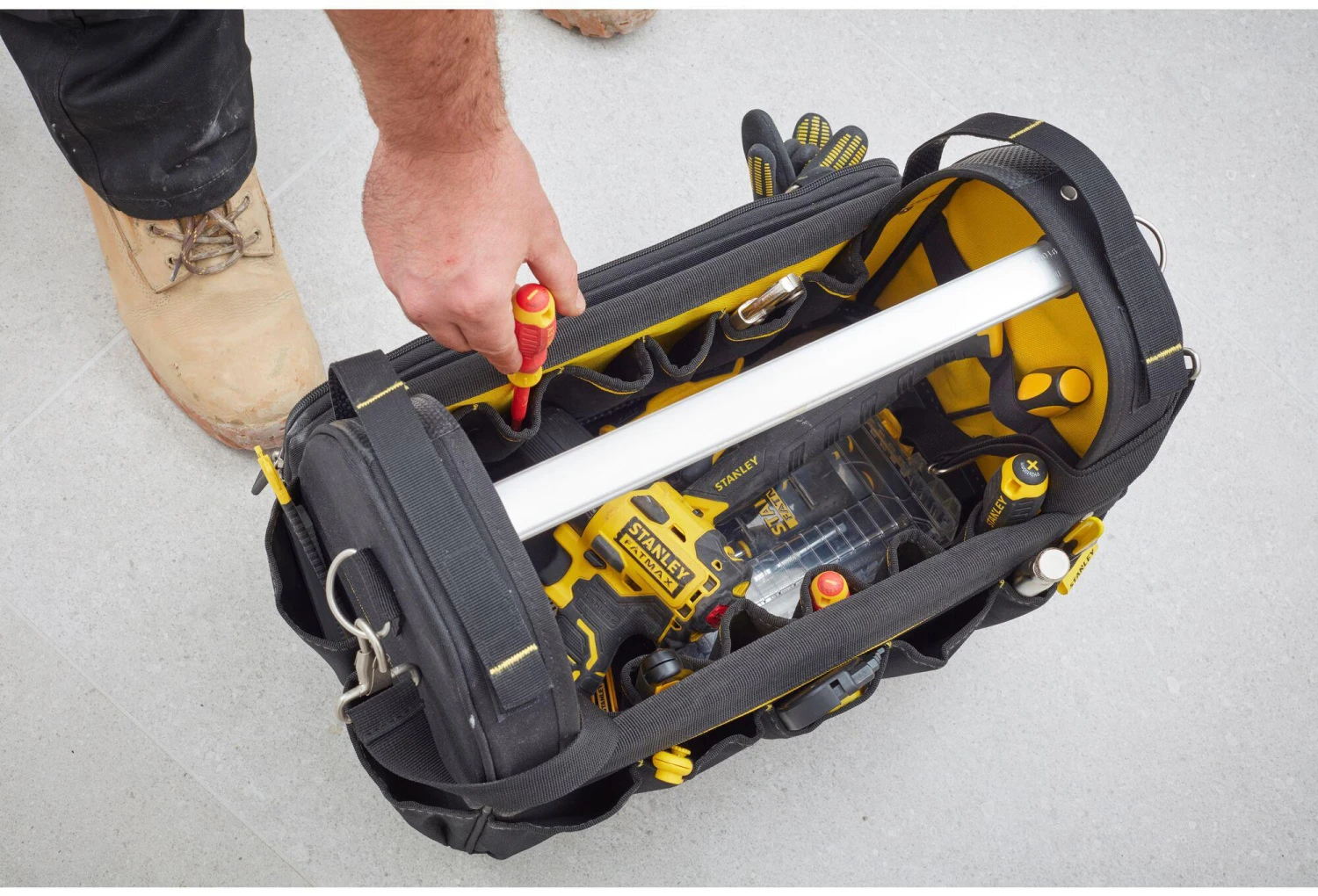 Stanley Fatmax Pro-Stack Soft Tote 7 Stanley Fatmax Pro-Stack Soft Tote - Image 5