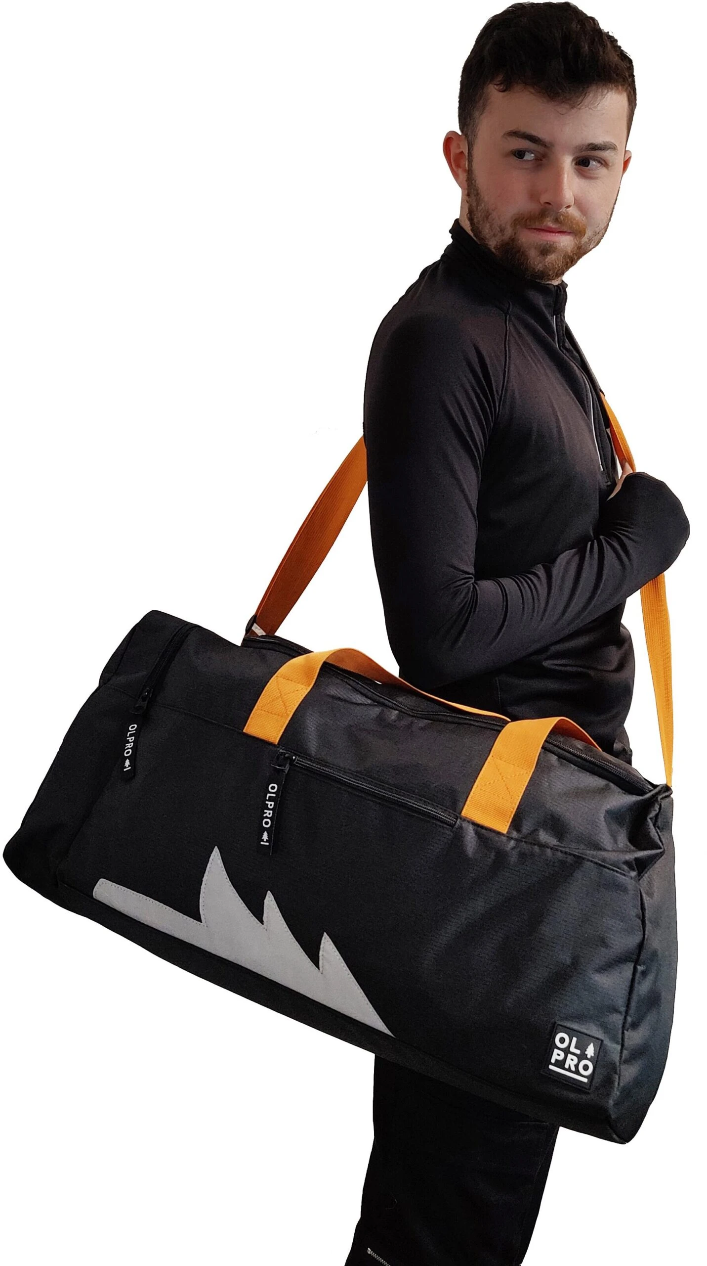 Olpro HoldallStiffer 40LGym Style Bag - Black 8 Olpro HoldallStiffer 40LGym Style Bag - Black - Image 6