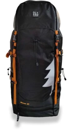 Olpro Sharman 80L Adventure Rucksack - Black -Auto Parts Store 682038a