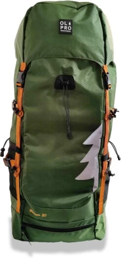 Olpro Sharman 80L Adventure Rucksack - Green 7 Olpro Sharman 80L Adventure Rucksack - Green -Auto Parts Store 682046a