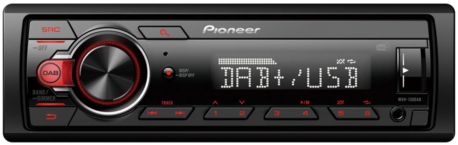 Pioneer MVH-130DAB Car Stereo 3 Pioneer MVH-130DAB Car Stereo