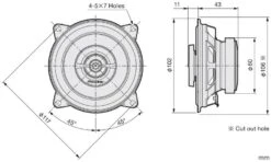 Pioneer TS-G400 Coaxial Speakers 21 Pioneer TS-G400 Coaxial Speakers -Auto Parts Store 689332i