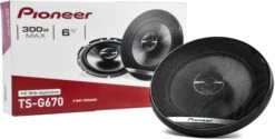 Pioneer TS-G670 Coaxial Speakers -Auto Parts Store 689357h