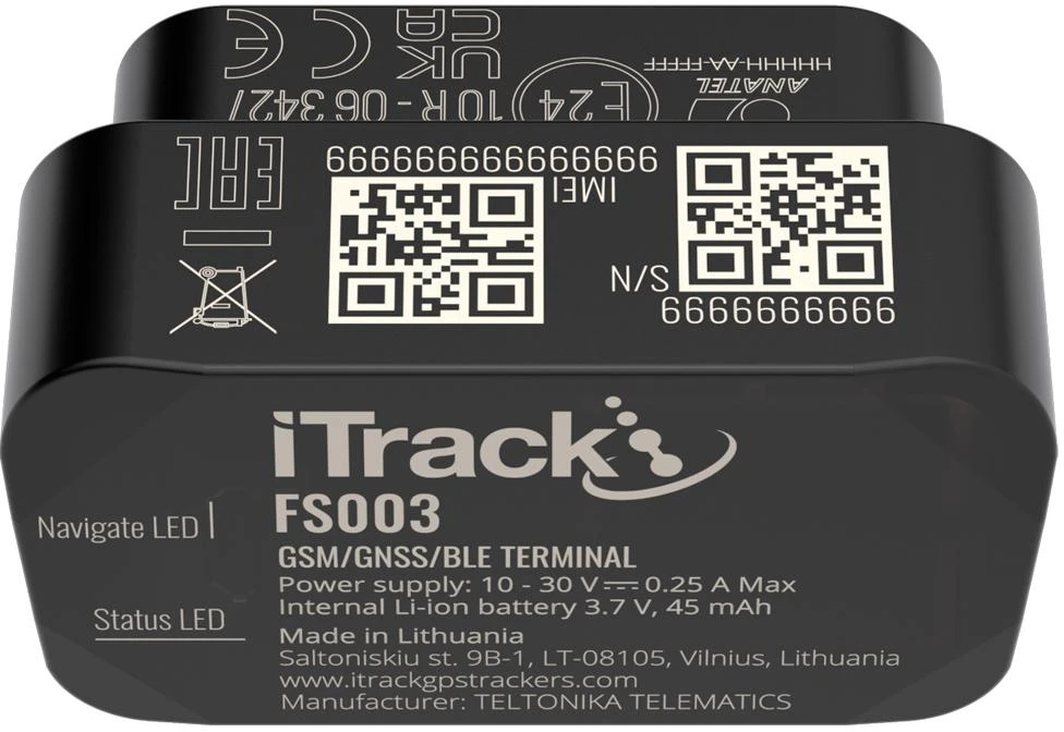 ITrack FS003 OBD Port GPS Tracker 7 ITrack FS003 OBD Port GPS Tracker - Image 5