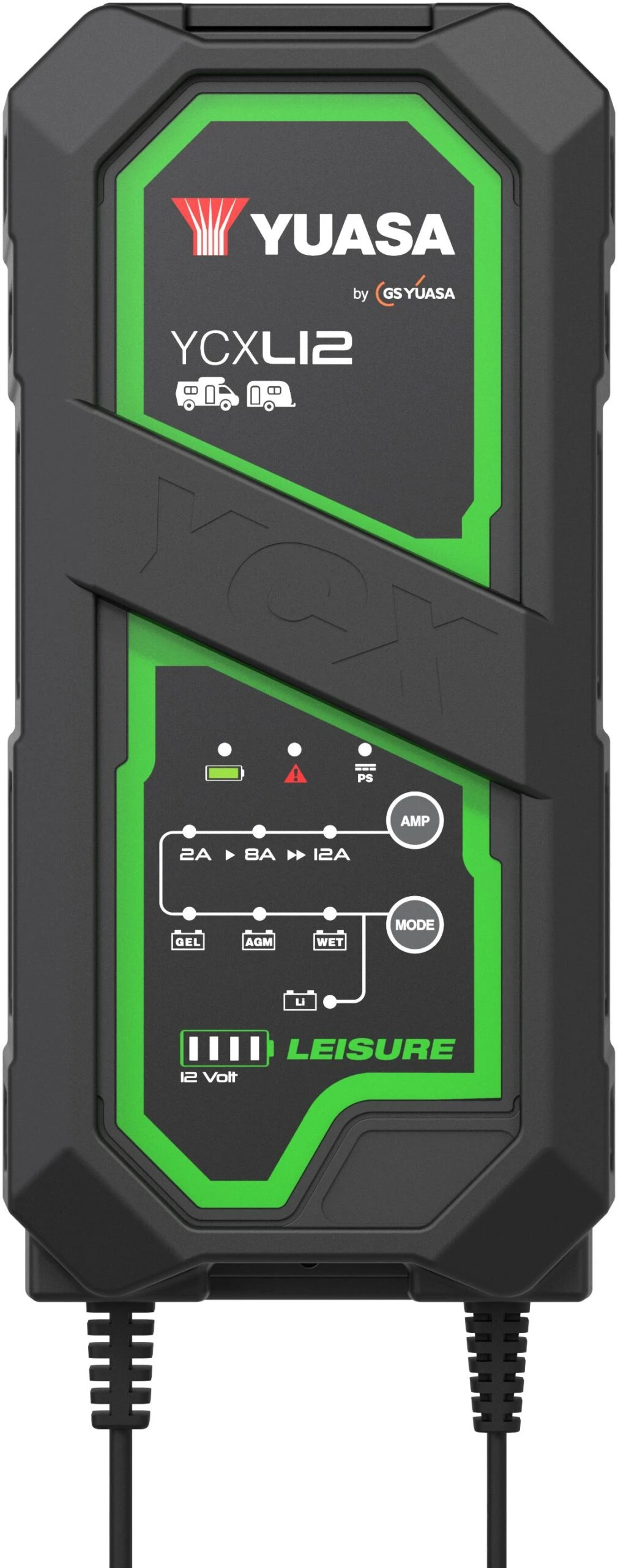 Yuasa YCXL12 12V 12A Leisure Smart Charger 3 Yuasa YCXL12 12V 12A Leisure Smart Charger