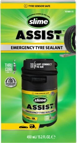 Slime Assist Car Tyre Sealant -Auto Parts Store 709126b