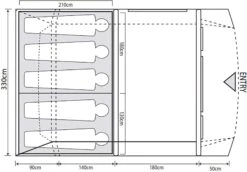 Outdoor Revolution Camp Star 500 Bundle -Auto Parts Store 712926g