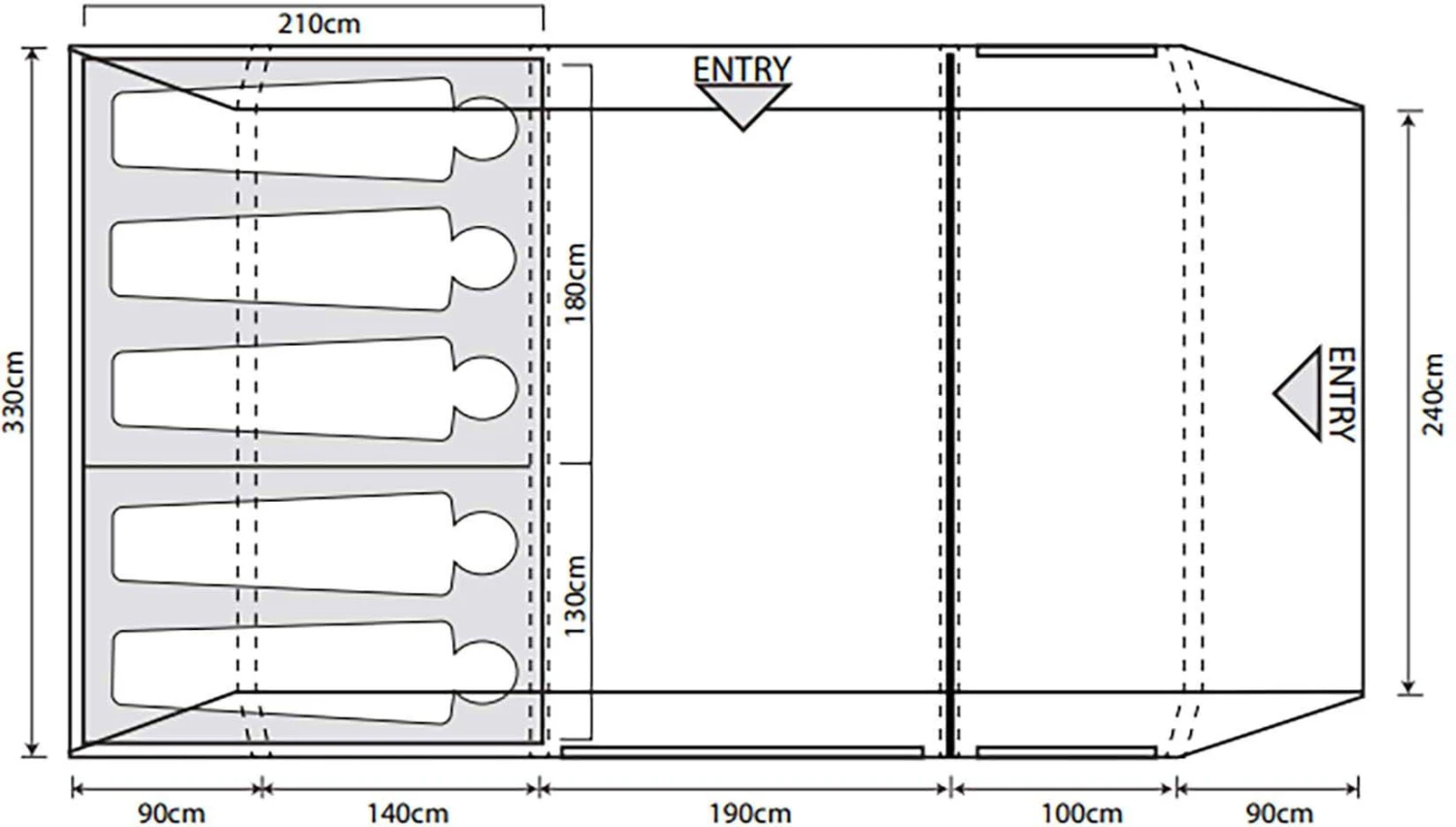 Outdoor Revolution Camp Star 500XL Bundle 11 Outdoor Revolution Camp Star 500XL Bundle - Image 9