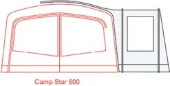 Outdoor Revolution Camp Star Side Porch -Auto Parts Store 712950h
