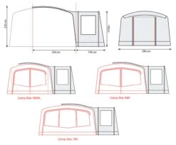 Outdoor Revolution Camp Star Side Porch -Auto Parts Store 712950j