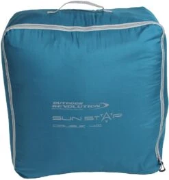 Outdoor Revolution Sun Star Double 400 Sleeping Bag - Blue Coral -Auto Parts Store 713054c