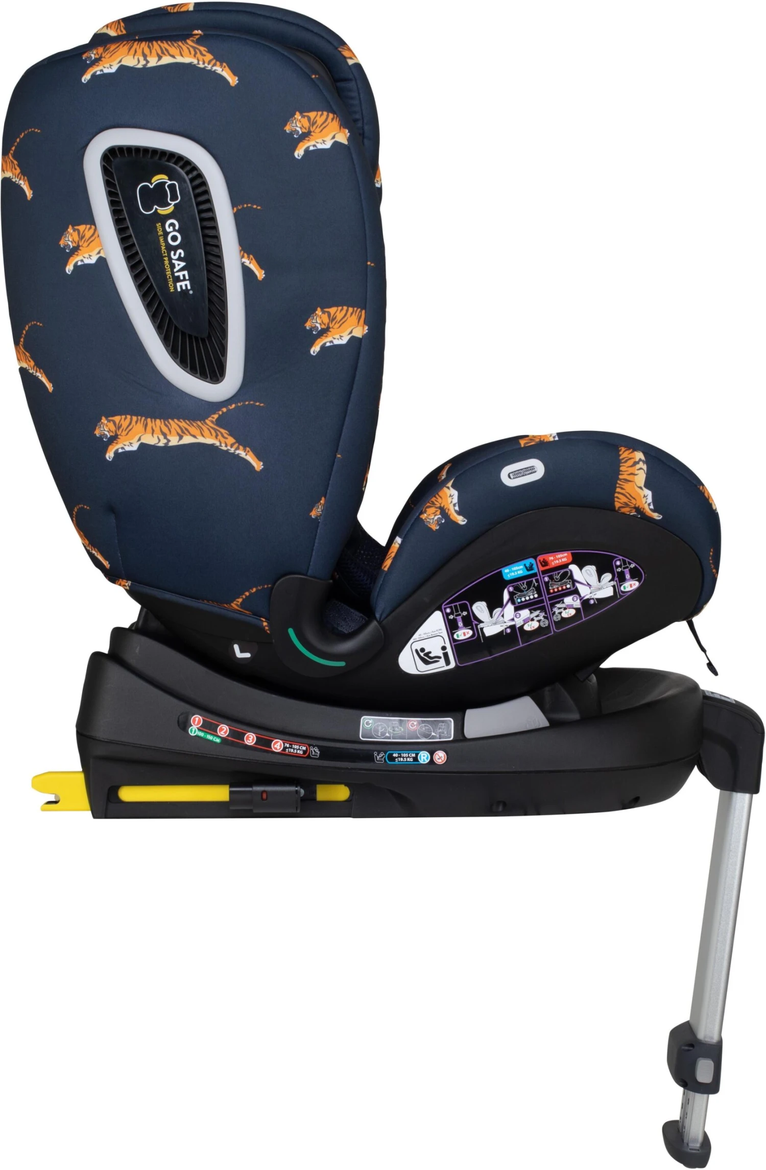 Cosatto Paloma Faith All In All Rotate I-Size Group 0+/1/2/3 Car Seat - On The Prowl 11 Cosatto Paloma Faith All In All Rotate I-Size Group 0+/1/2/3 Car Seat - On The Prowl - Image 9