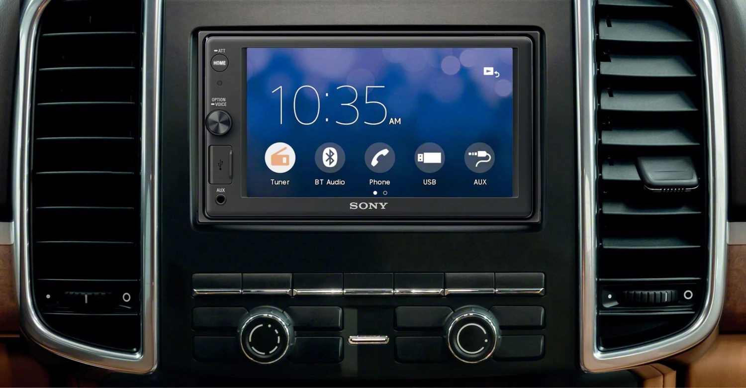 Sony XAV-AX1000 6.2" Car AV Media Receiver With Apple Car Play And Bluetooth 7 Sony XAV-AX1000 6.2" Car AV Media Receiver With Apple Car Play And Bluetooth - Image 5