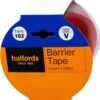 Halfords Red And White Barrier Tape (TAPE102) -Auto Parts Store 729742