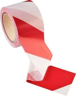 Halfords Red And White Barrier Tape (TAPE102) -Auto Parts Store 729742a