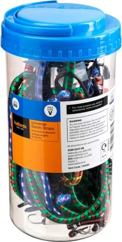 Halfords Assorted Luggage Straps 20 X 4/8mm (LBOX909)