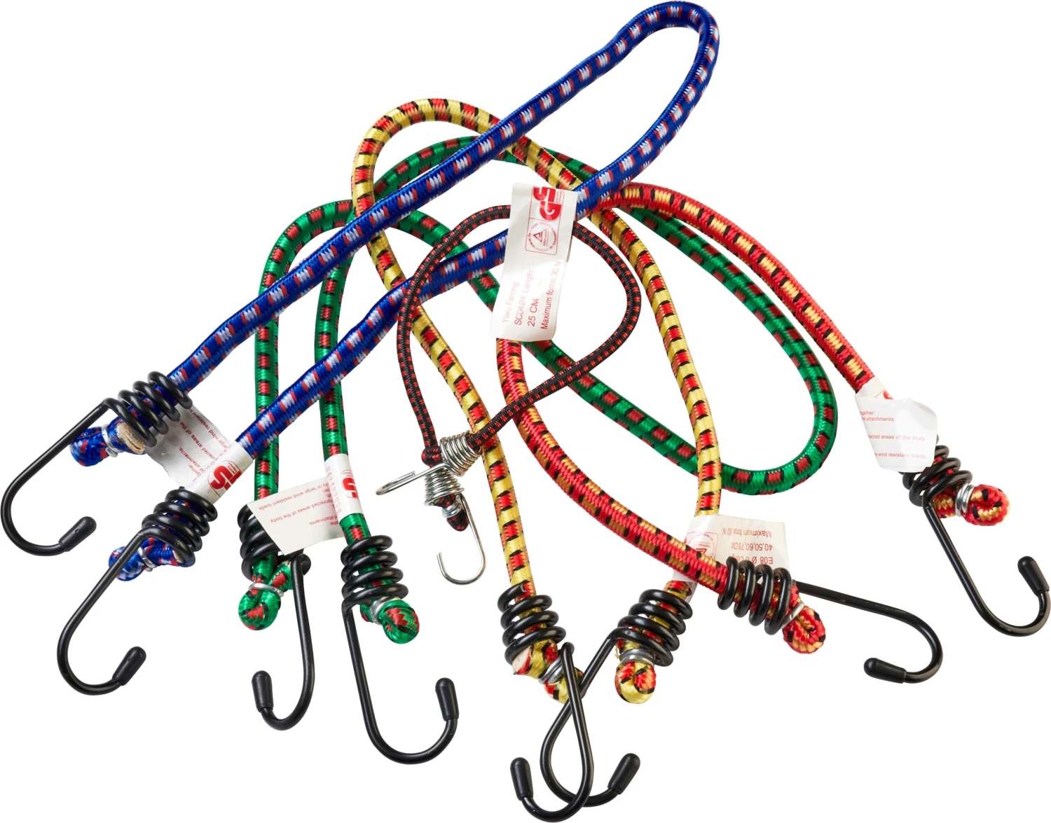 Halfords Assorted Luggage Straps 20 X 4/8mm (LBOX909) 4 Halfords Assorted Luggage Straps 20 X 4/8mm (LBOX909) - Image 2