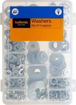 Halfords Assorted Washers (LBOX907)