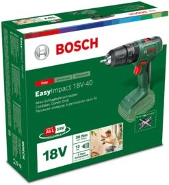 Bosch 18V-40 EasyImpact Cordless Hammer Drill Drivers (Bare Tool) -Auto Parts Store 733286c