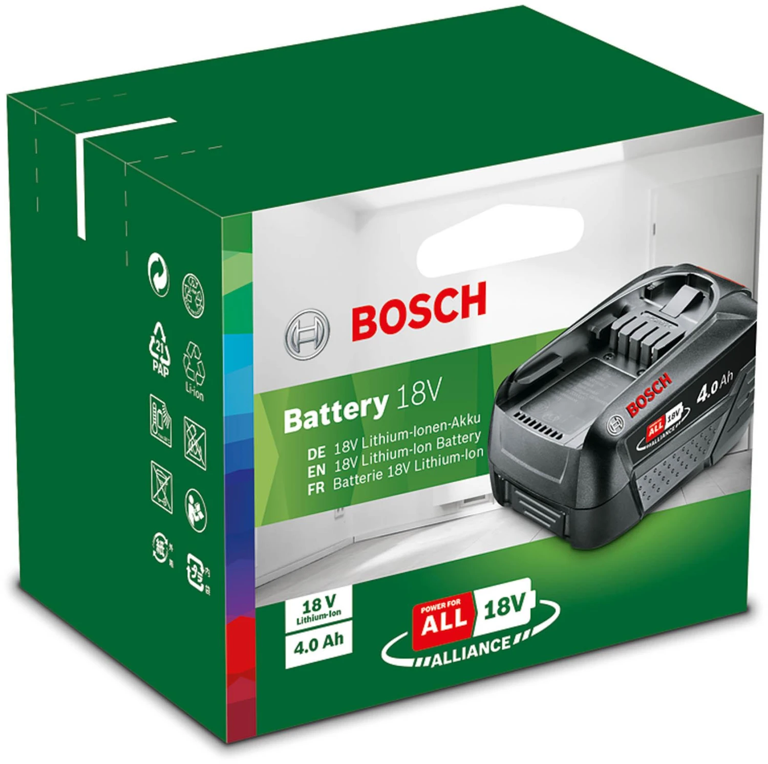 Bosch 18V 4.0Ah Battery 5 Bosch 18V 4.0Ah Battery - Image 3