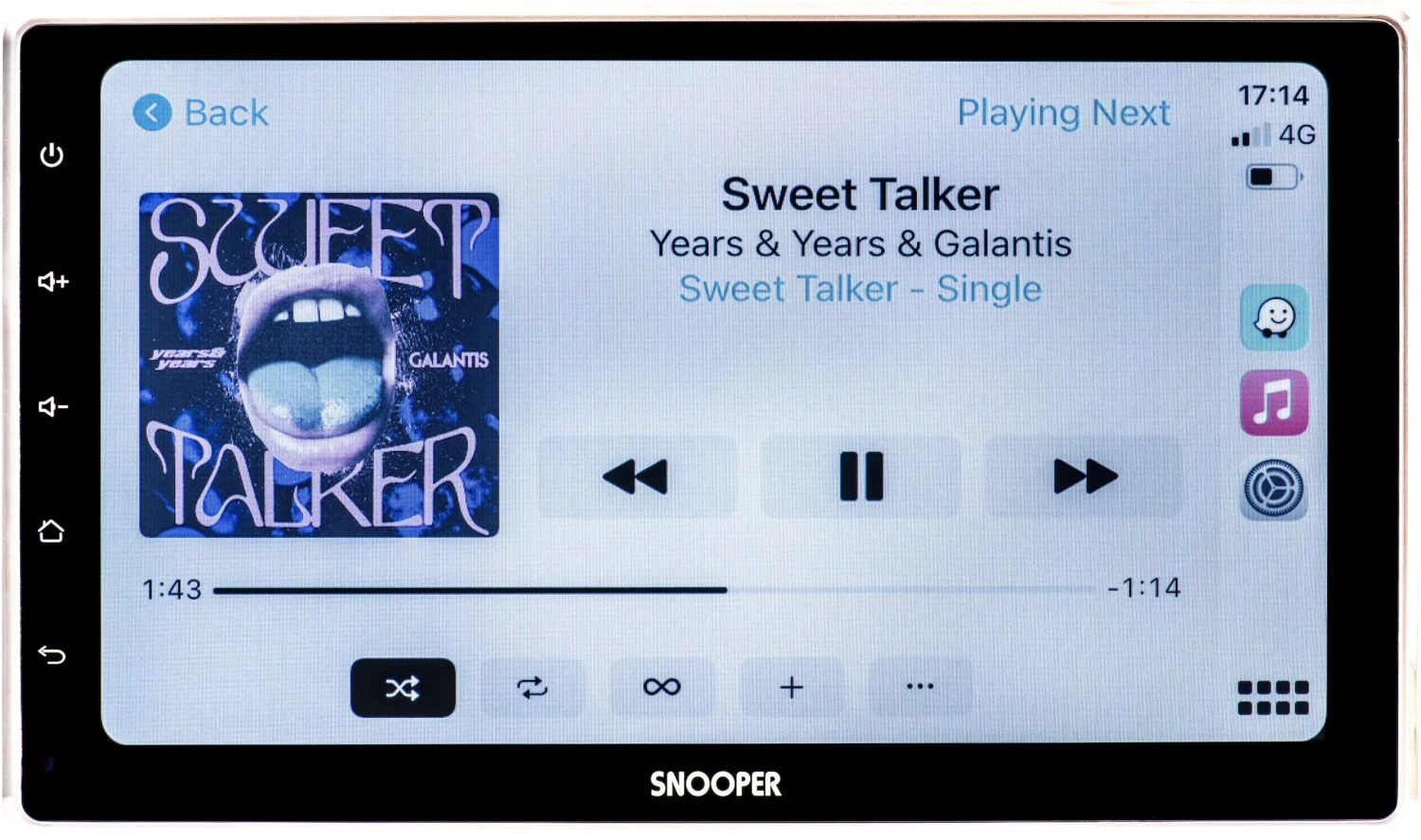 Snooper SMH-550DAB Multimedia Player With Apple CarPlay And Android Auto 6 Snooper SMH-550DAB Multimedia Player With Apple CarPlay And Android Auto - Image 4