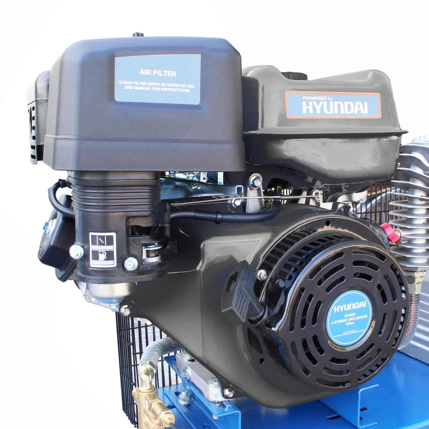 Hyundai 200L Air Compressor 29CFM/145psi, 14hp 9 Hyundai 200L Air Compressor 29CFM/145psi, 14hp - Image 7