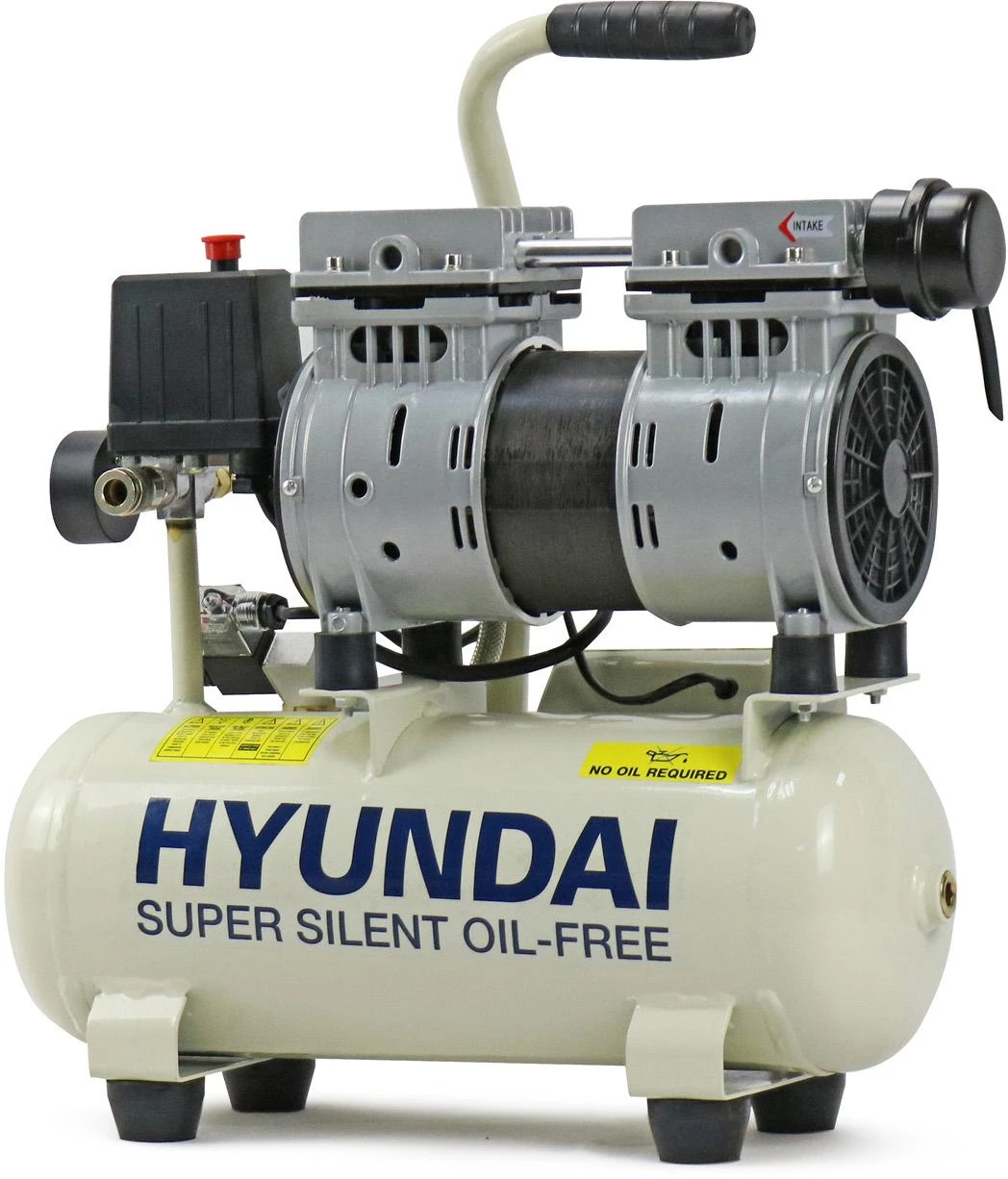 Hyundai 8L Silenced Air Compressor, 0.75hp 3 Hyundai 8L Silenced Air Compressor, 0.75hp