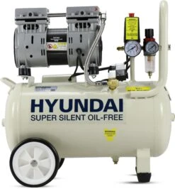 Hyundai 24L Silenced Air Compressor, 1hp -Auto Parts Store 735582b