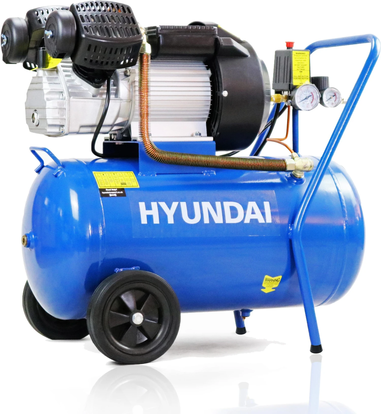 Hyundai 50L Air Compressor, Direct Drive, 3HP 3 Hyundai 50L Air Compressor, Direct Drive, 3HP