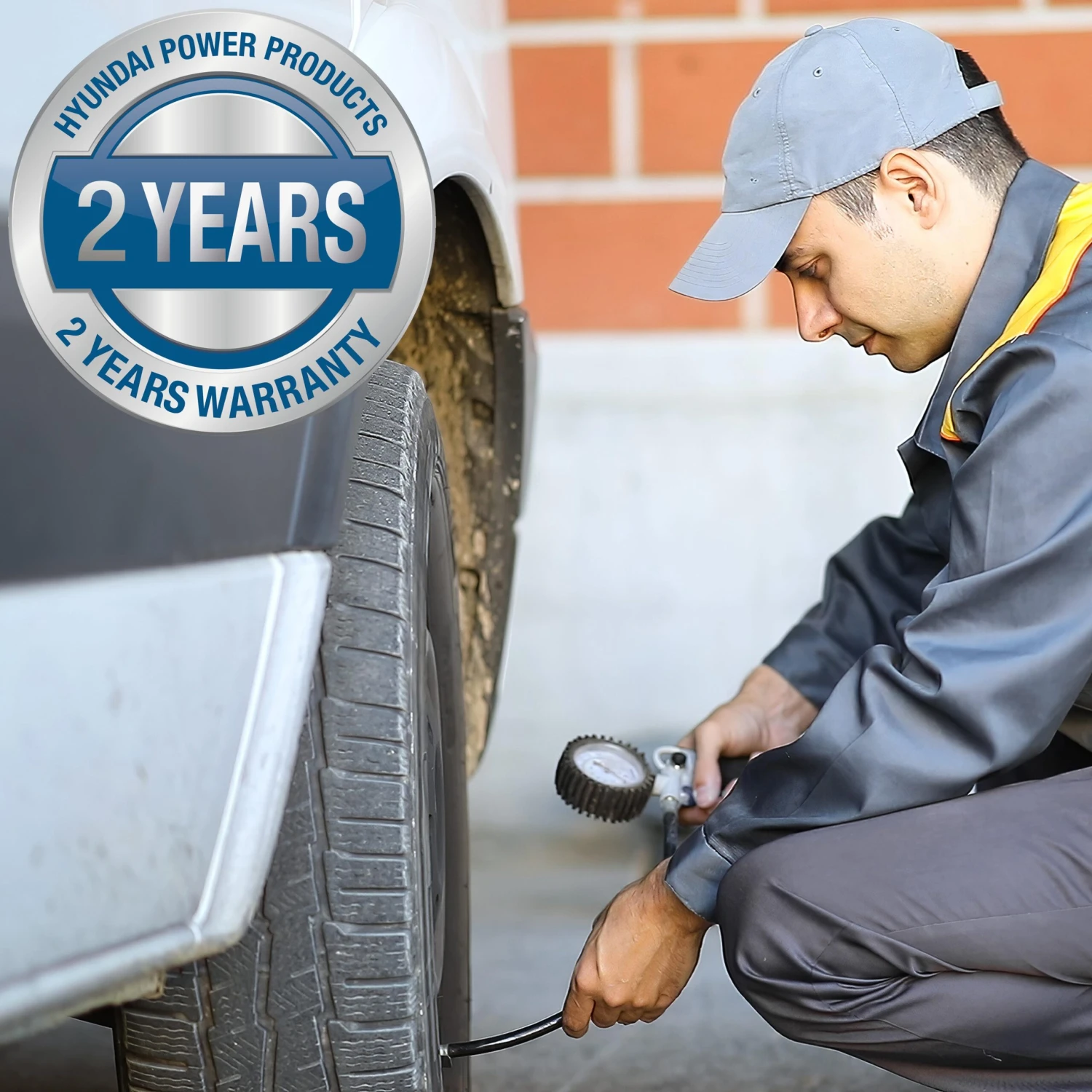 Hyundai 50L Air Compressor, Direct Drive, 3HP 15 Hyundai 50L Air Compressor, Direct Drive, 3HP - Image 13