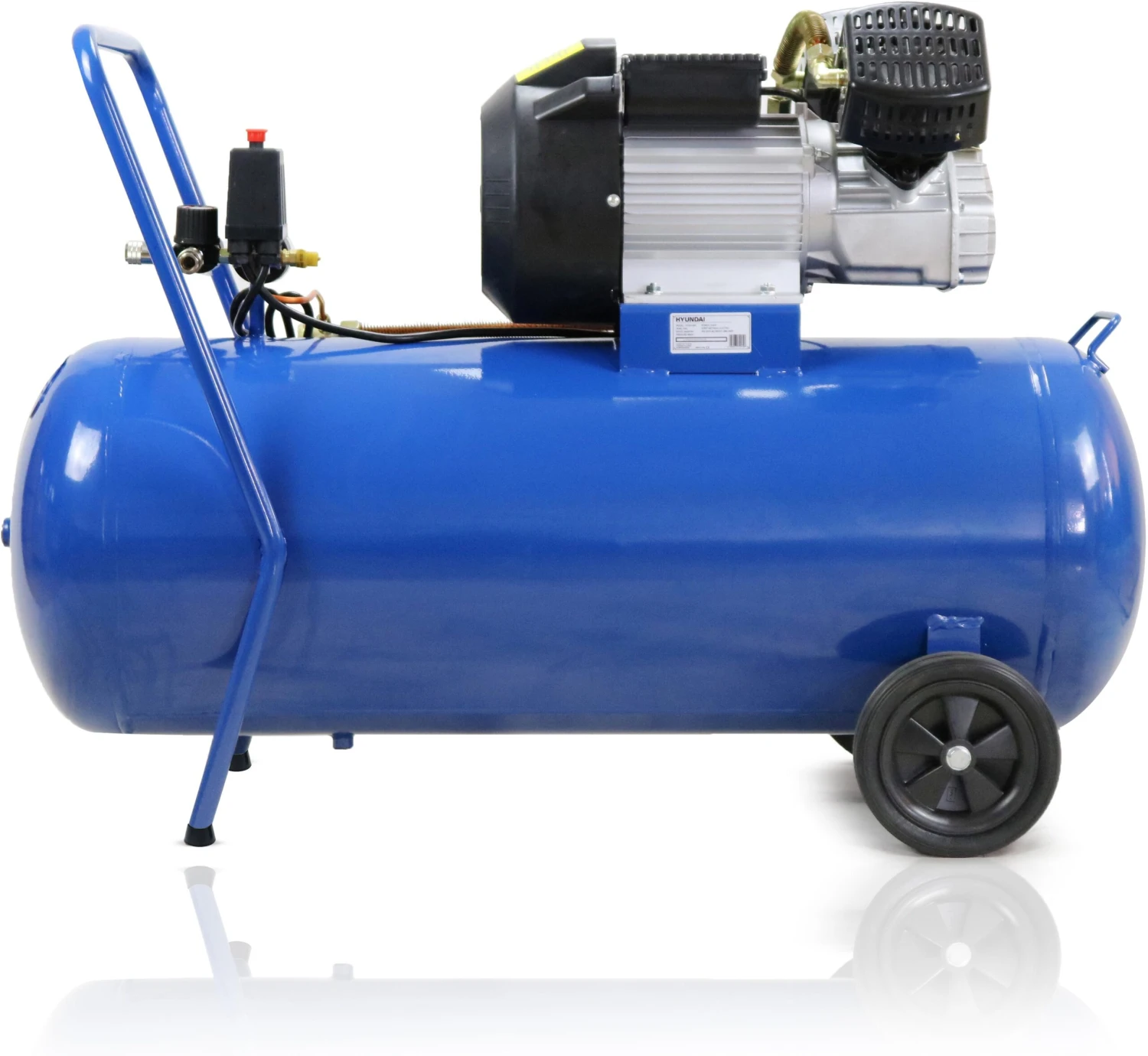 Hyundai 100L Silenced Air Compressor, 3hp 6 Hyundai 100L Silenced Air Compressor, 3hp - Image 4