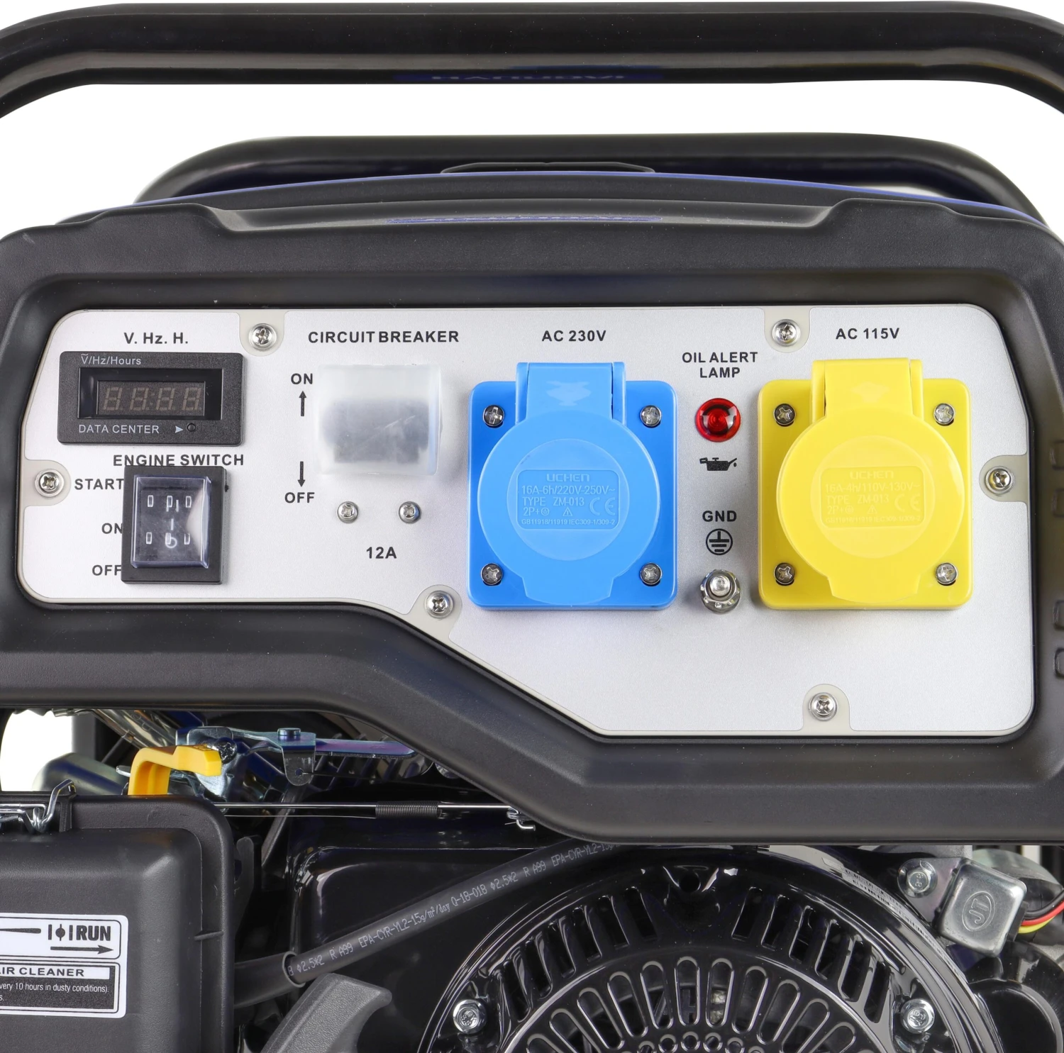 Hyundai 3.2kW Electric Start Petrol Generator 4 Hyundai 3.2kW Electric Start Petrol Generator - Image 2