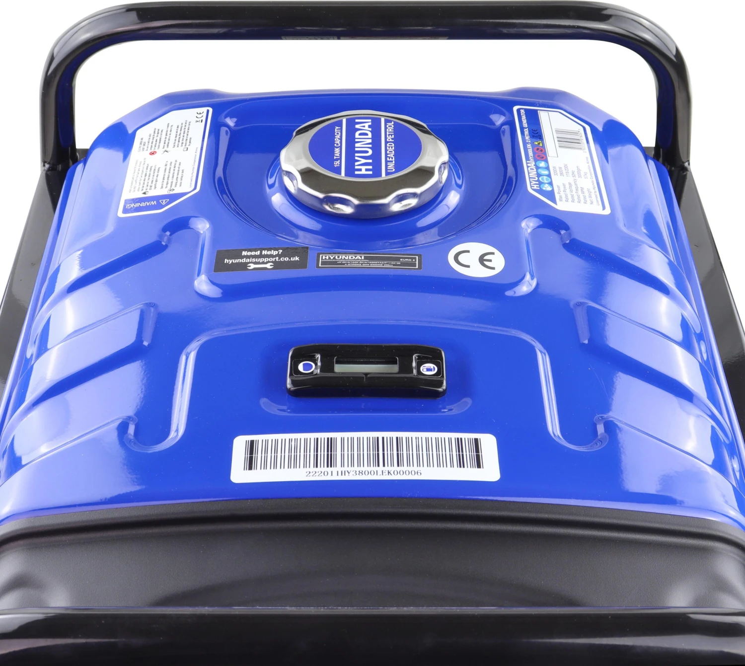 Hyundai 3.2kW Electric Start Petrol Generator 9 Hyundai 3.2kW Electric Start Petrol Generator - Image 7