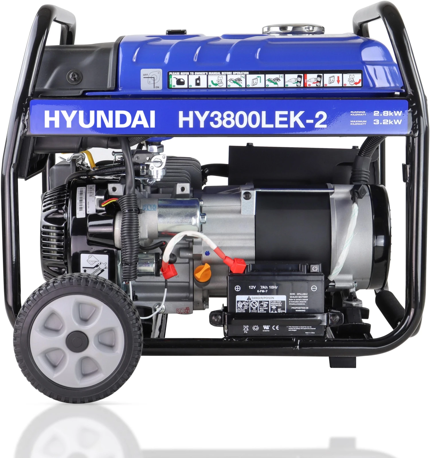 Hyundai 3.2kW Electric Start Petrol Generator 12 Hyundai 3.2kW Electric Start Petrol Generator - Image 10