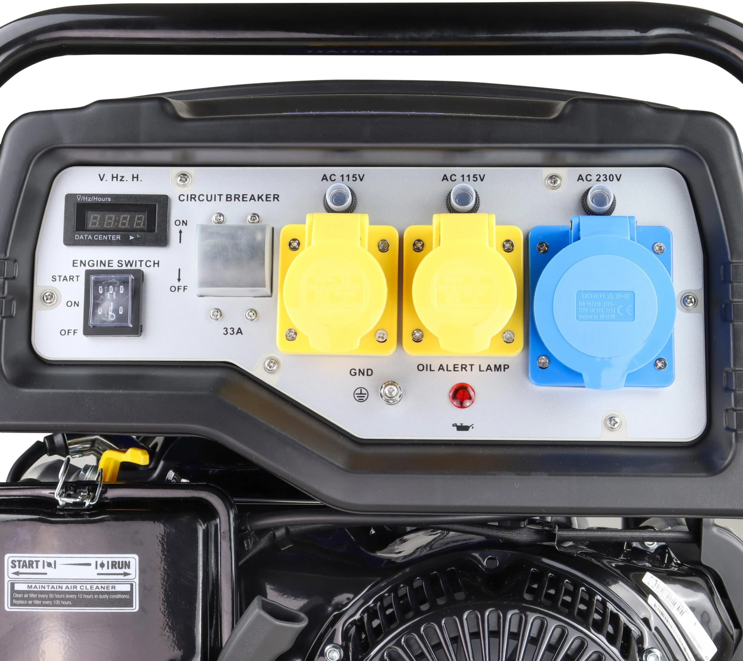 Hyundai 8kW/10kVA* Elec Start Gnrtr 6 Hyundai 8kW/10kVA* Elec Start Gnrtr - Image 4