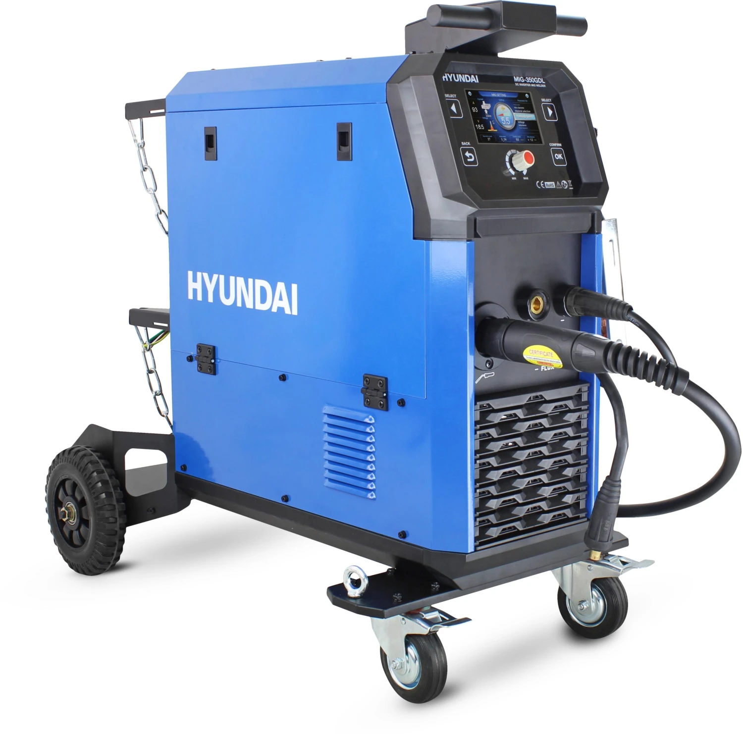 Hyundai MIG DC Inverter Welder 400V 3φ 3 Hyundai MIG DC Inverter Welder 400V 3φ