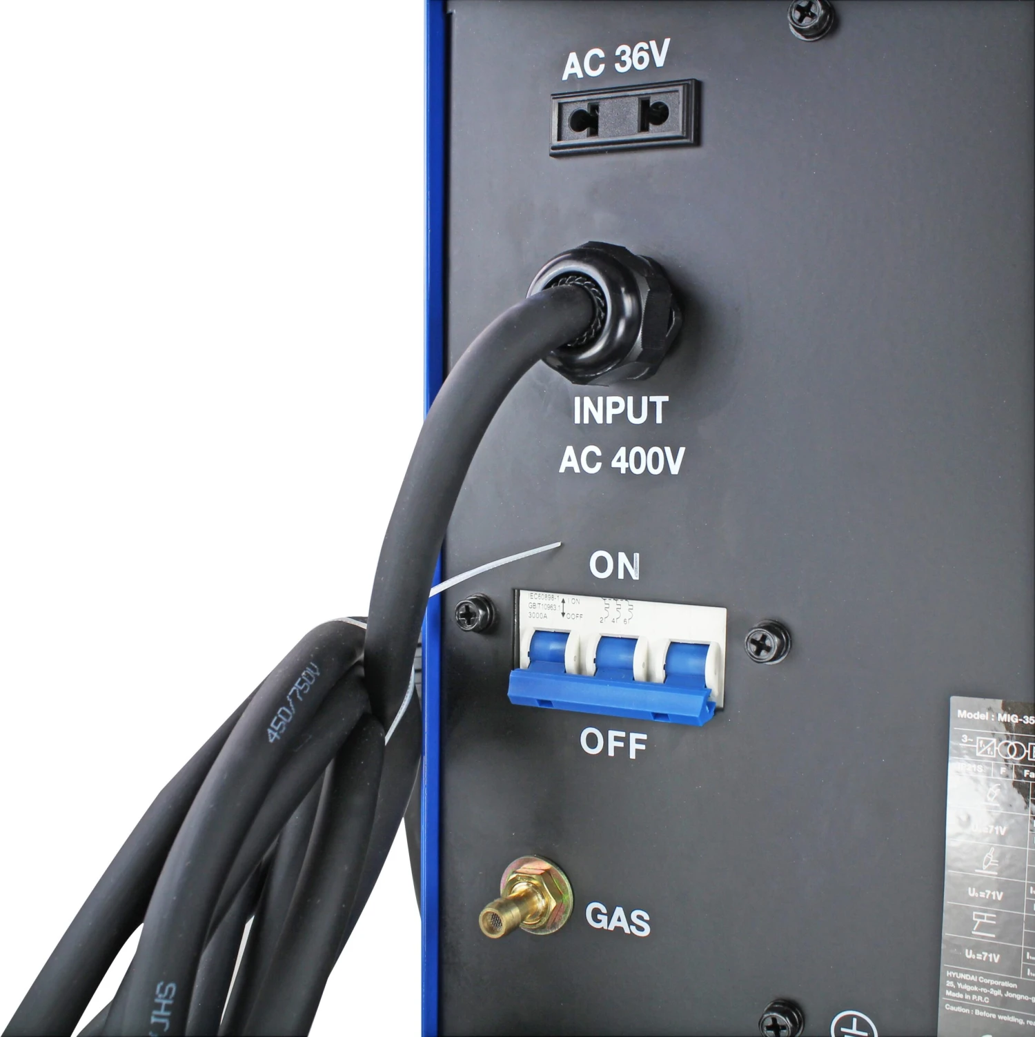 Hyundai MIG DC Inverter Welder 400V 3φ 14 Hyundai MIG DC Inverter Welder 400V 3φ - Image 12