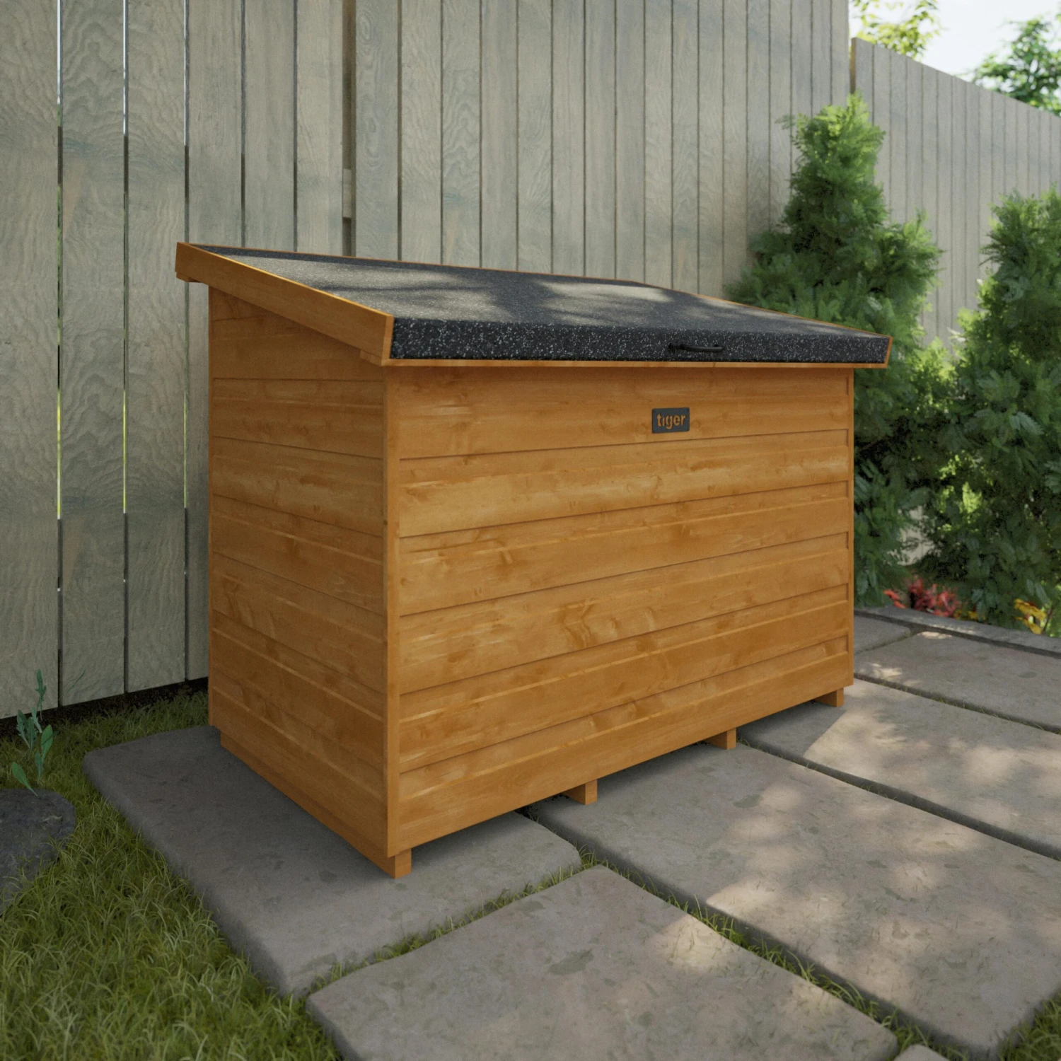 Tiger Wooden Tool Chest 4 Tiger Wooden Tool Chest - Image 2