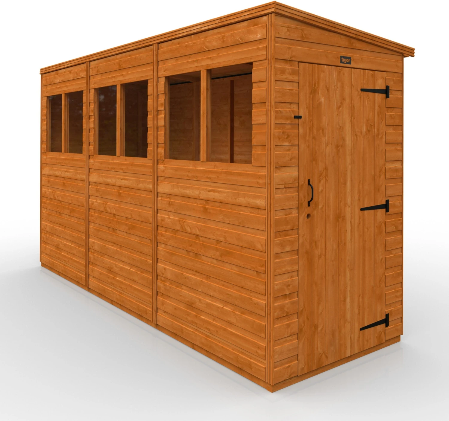 TigerFlex Shiplap Pent Shed 3 TigerFlex Shiplap Pent Shed