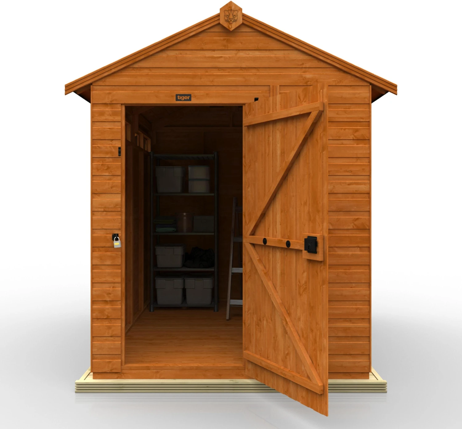 TigerFlex Shiplap Apex Security Shed 13 TigerFlex Shiplap Apex Security Shed - Image 11